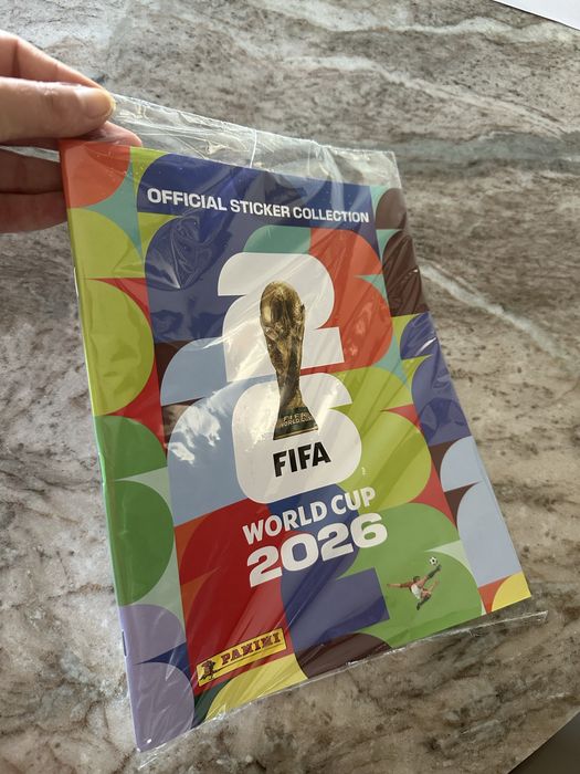 Caderneta oficial Panini mundial futebol 2026