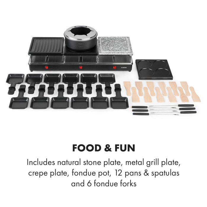 Fonduelette XL Grill elektryczny raclette