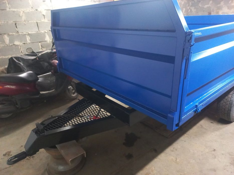 Причіп до міні трактора