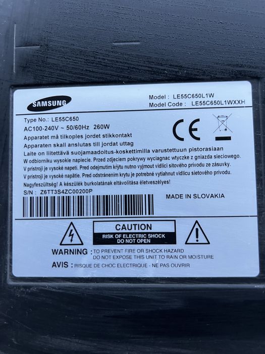Продам телевизор SAMSUNG диагональ 55’’