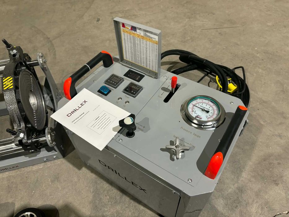 Nowa zgrzewarka doczołowa hydrauliczna z hydroakumulatorem WP250A