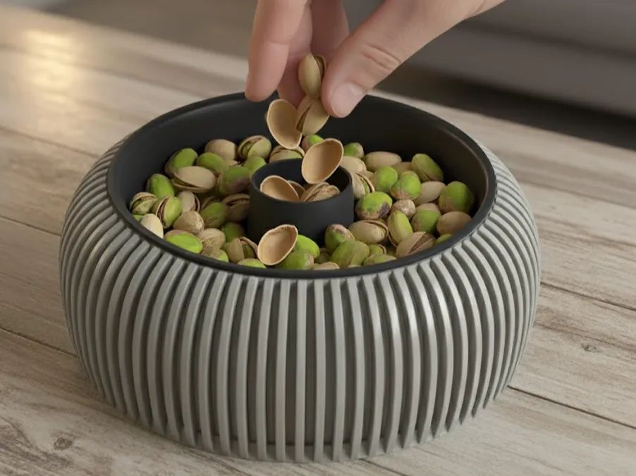 Tigela Dupla para Pistácios