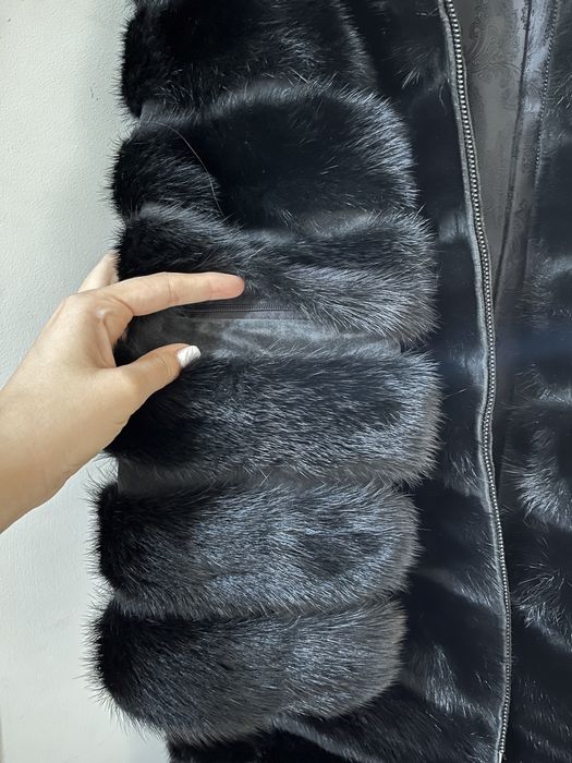 вінтажна норкова шуба-трансформер