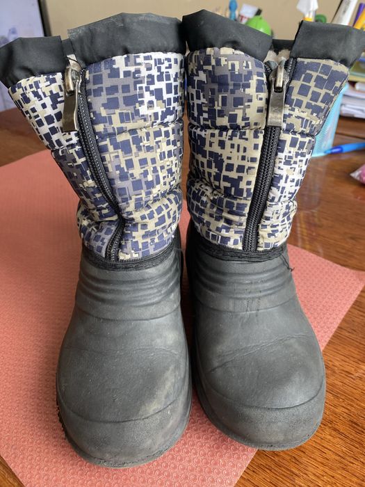 Непромокающие сапоги с утеплением