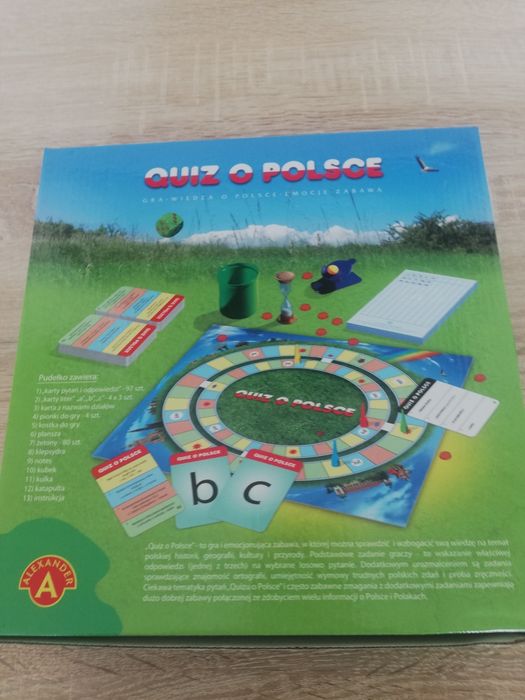 Gra planszowa Quiz o Polsce