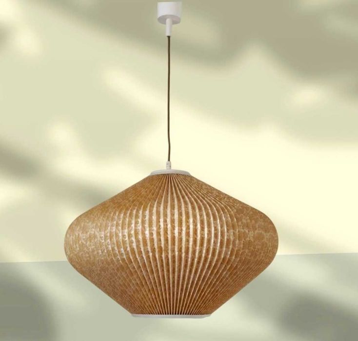 Lampa duża, śr. 50 cm, Dania, lata 60, vintage