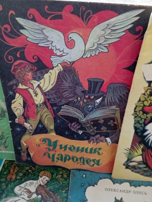 Казки оповідання книжечки 15шт для дітей СССР