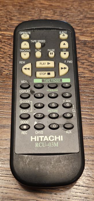 pilot do magnetowidu Hitachi RCU-03M