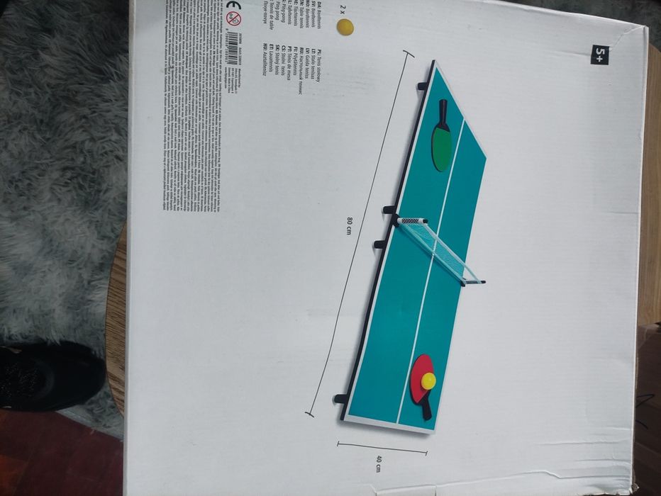 Mini mesa de ping pong
