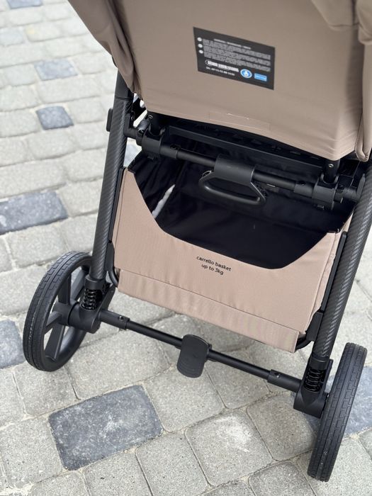 Прогулянкова коляска CARRELLO Bravo Carbon CRL-5530 (Карело Карбон)