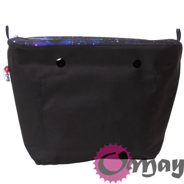 Czarny organizer do OBAG MINI galaktyka gwiazdy kosmos wkład OMAY