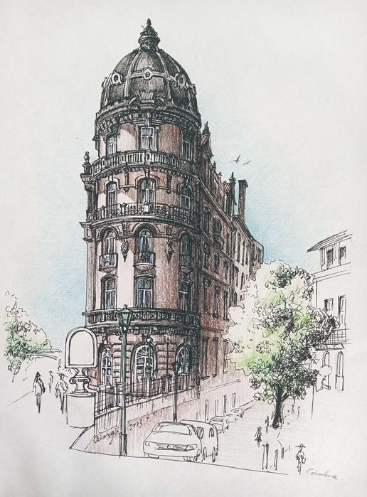 Pintura acrílica de cores fortes !