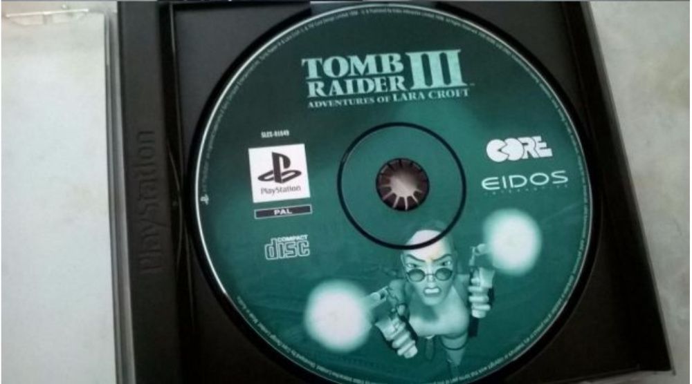 Jogo Tomb Raider III para PS1 ORIGINAL