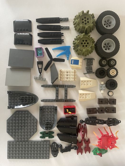 Лего деталі, аксесуари, колеса, пластини