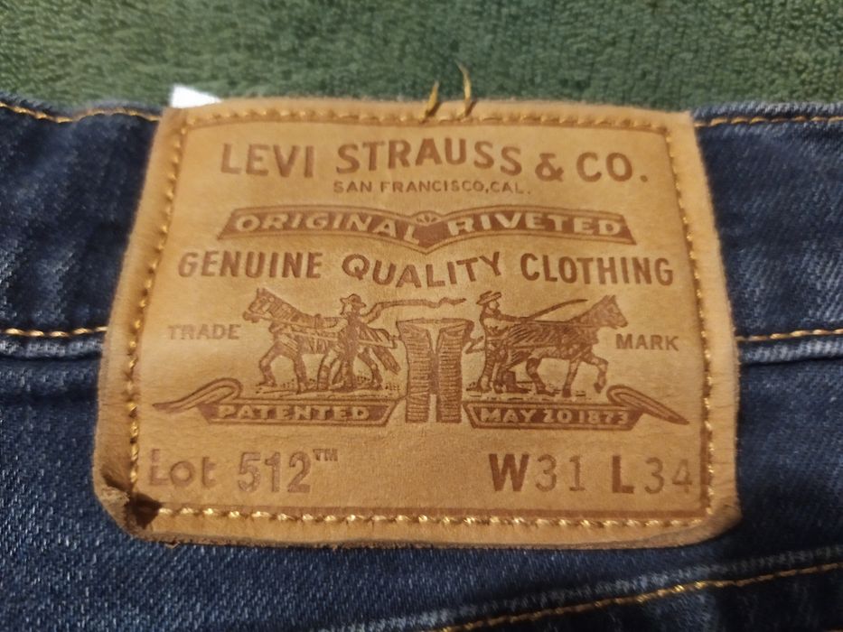 Джинси LEVI STRAUSS & CO 512  W31 L34. Wrangler.