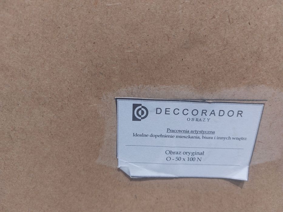 Obraz 50x100 Pracownia DECORRADOR
