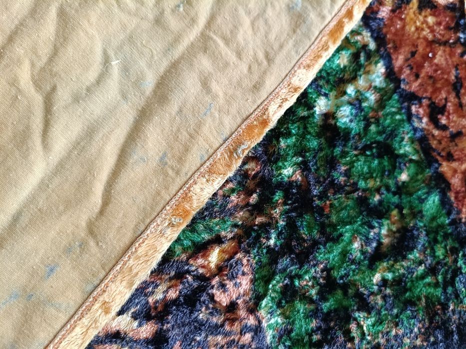 Ковер велюр гобелен винтаж ссср