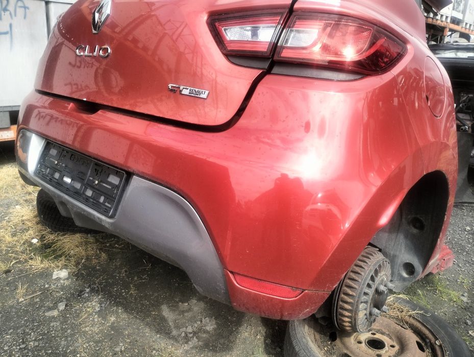 Renault Clio 4 GT zderzak tylny kompletny 4 pdc kolor tennp