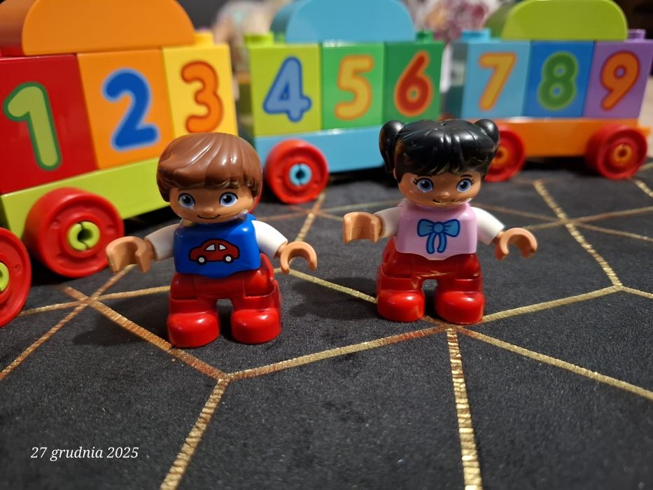LEGO Duplo pociąg  Liczby