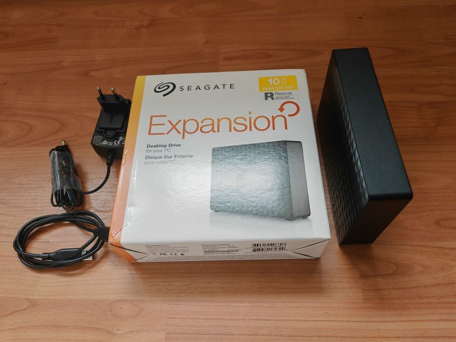 Dysk 3.5 Seagate Expansion 10TB – sprawdzony, SMART OK – idealny na backup
