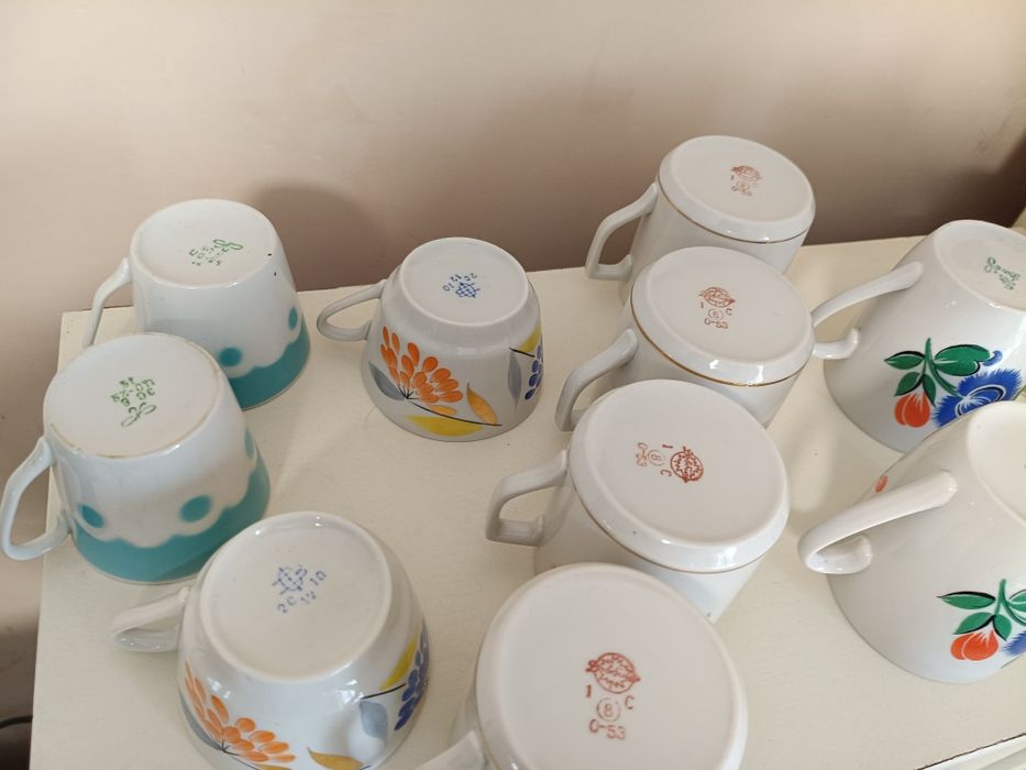 Чашки часів СРСР .