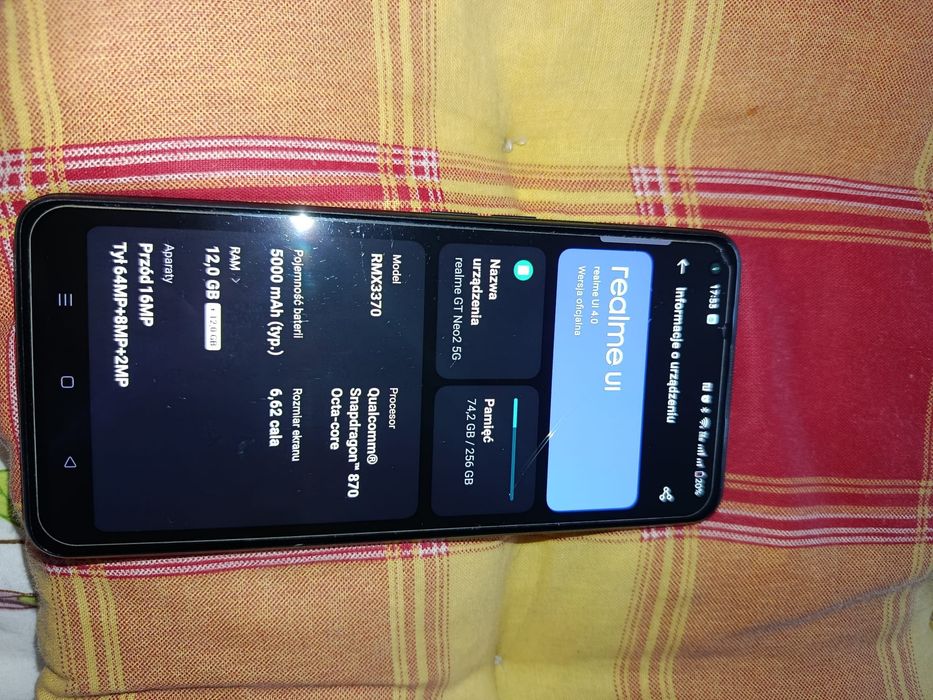 realme GT Neo2 5G czytaj opis!