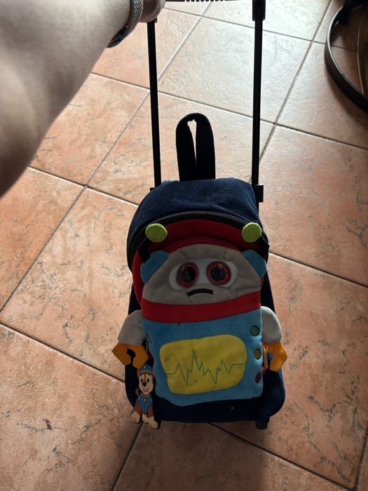 Plecak walizka dla przedszkolaka