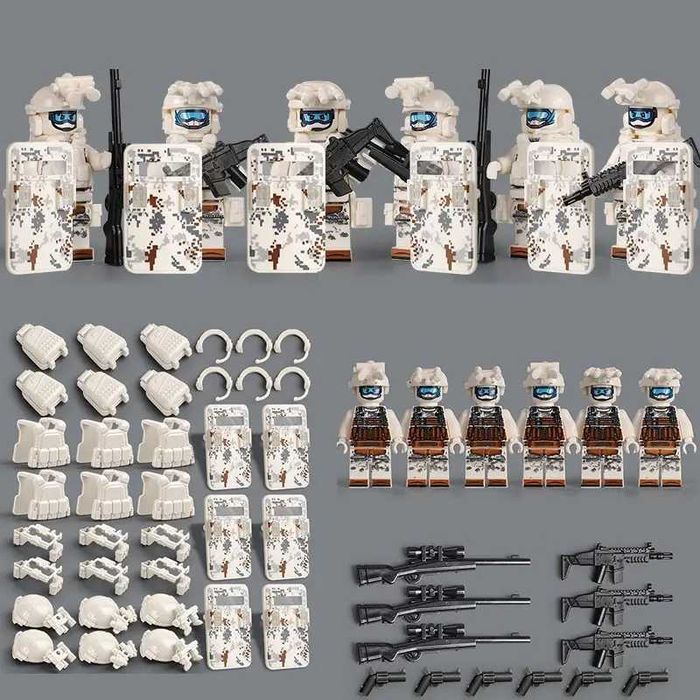 Конструктор чоловічки спецназ українскі військові воєні для лего