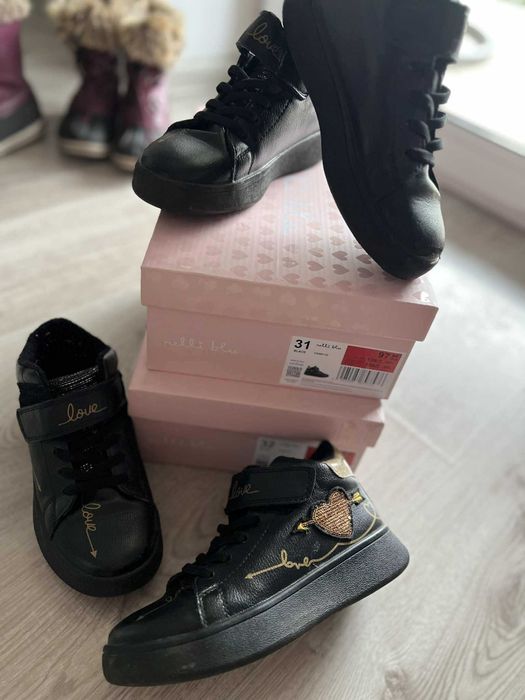 Botki jesienne dla dziewczynki.