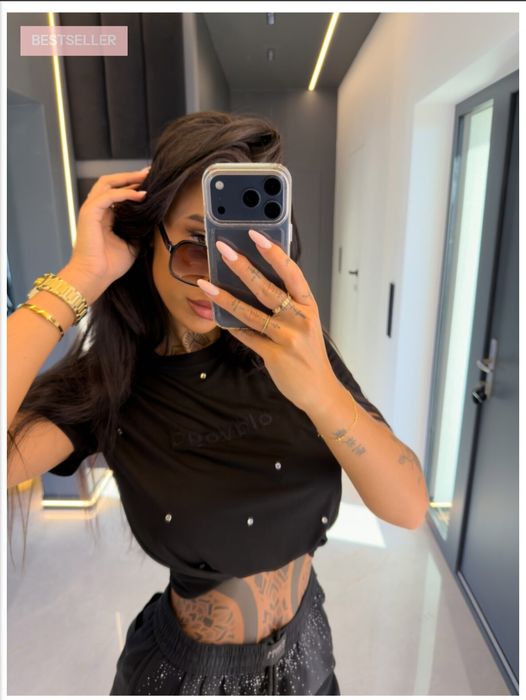 Tshirt Olavoga Boxy Jasmine