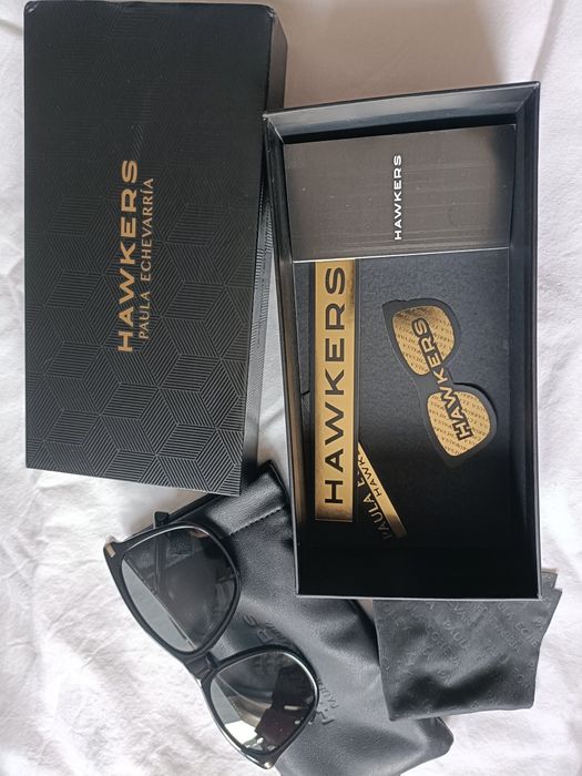 Okulary przeciwsłoneczne Hawkers unisex czarne