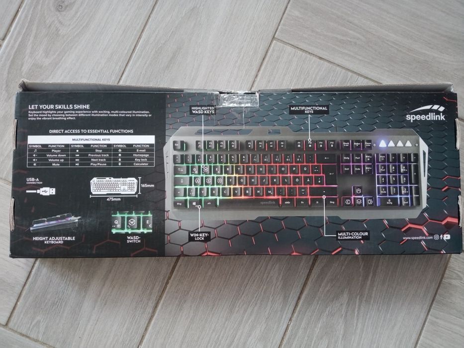 Klawiatura Speedlink Lunera RGB
