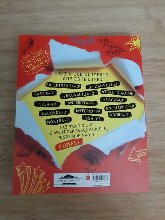 Livro " Não comas este livro "