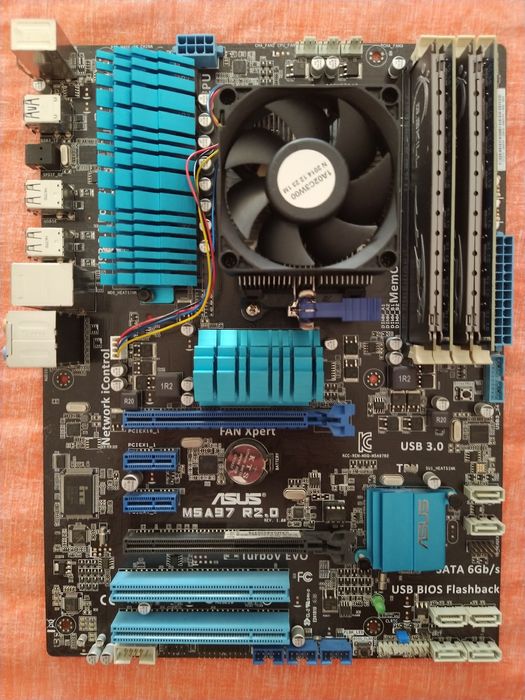 Bundle am3 + com processador AMD FX 6300 black edition64585544105859121