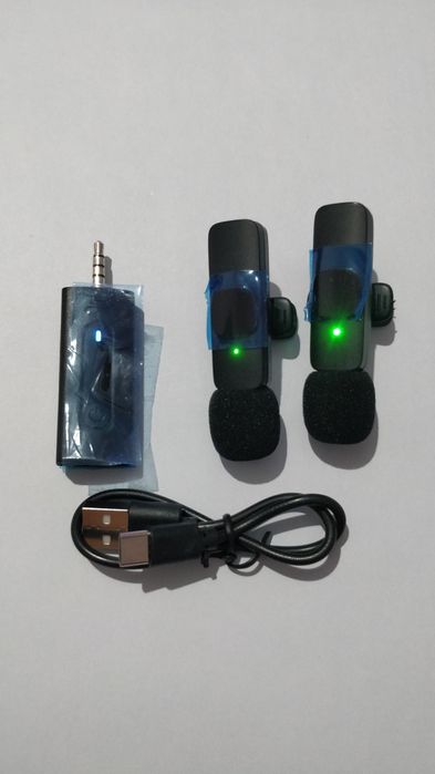 Microfone Wireless K35 2micofones