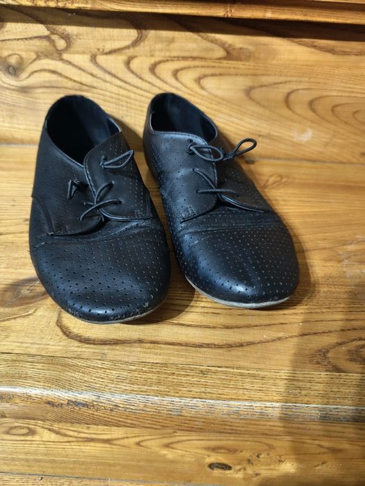 Oksfordki mokasyny damskie buty czarne półbuty 38