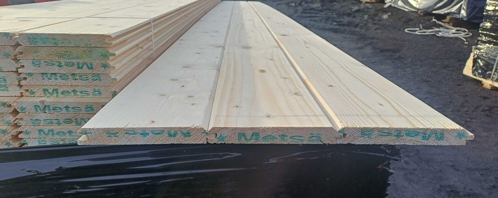 Deska elewacyjna tarasowa podłogowa szalówka boazeria podbitka półbal