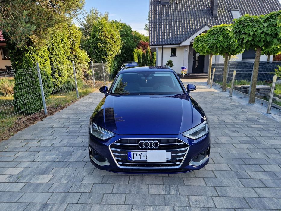 Audi A4 Avant Audi A4 B9 40TDI mHEV 204Km, Matrix, Virtual cockpit, hak, masaże
