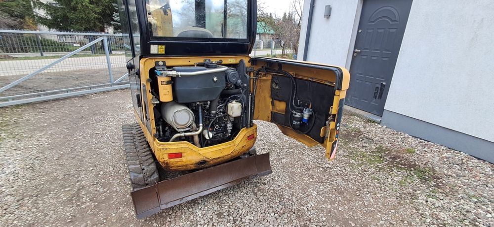 Minikoparka Cat 301.8c tylko 1200 mtg kubota jcb