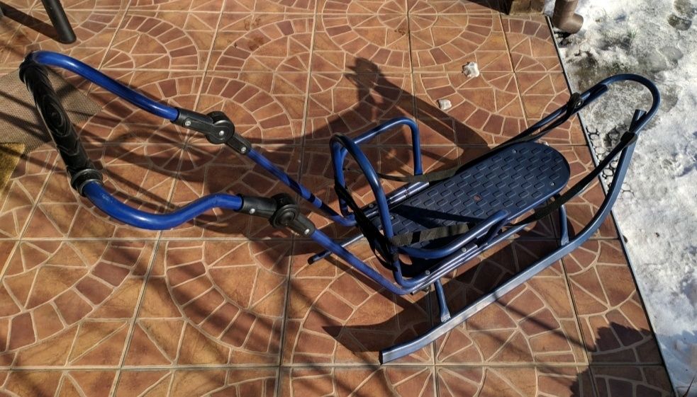 Санки ADBOR PICCOLINO з регульованою ручкою