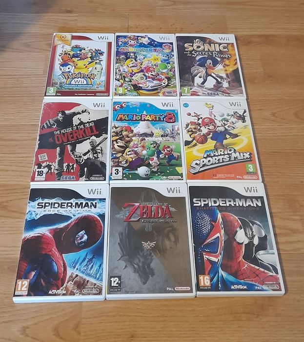 PROMOÇÃO - Jogos Wii Nintendo Wii (Originais/Testados/Wii/Wii U)