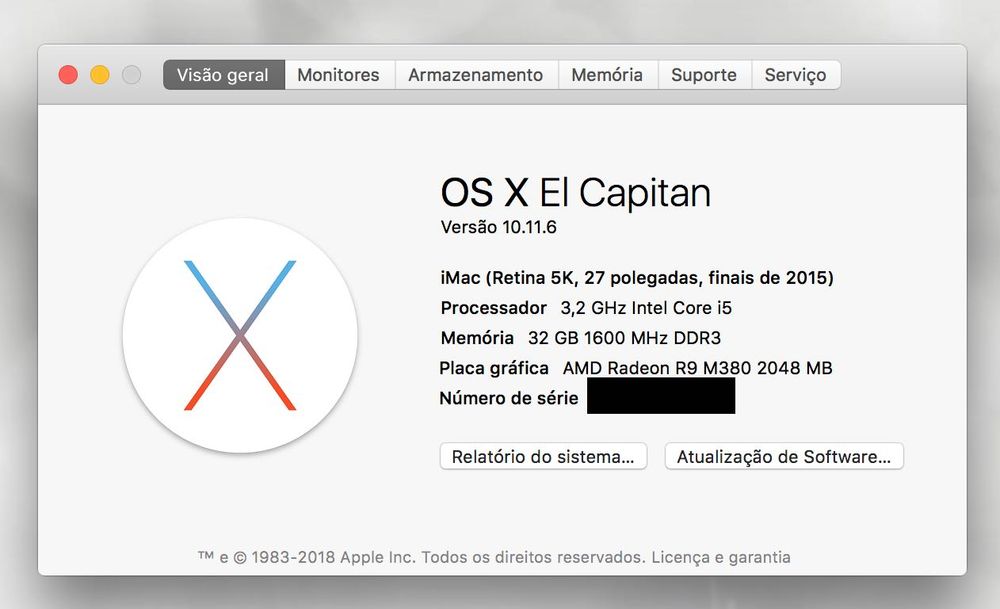 iMac 27 polegadas de 2015