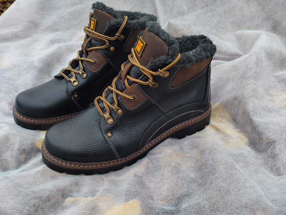 Ботинки 39-47размеры. мужские. Черевики чоловічі зимние на овчине