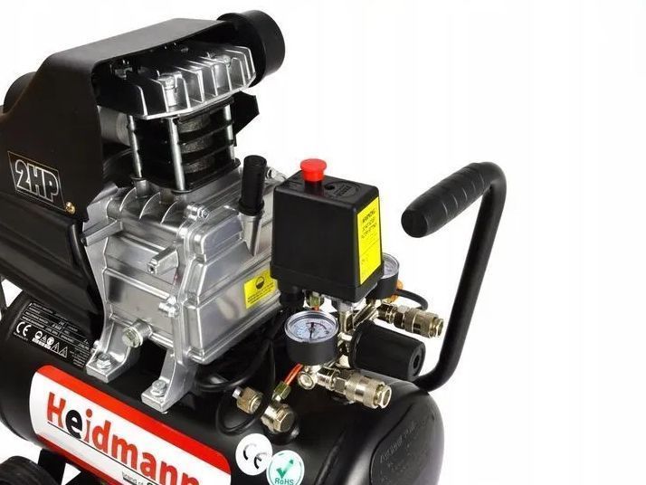 Компрессор воздушный Heidmann ресивер 24 л масляний компресор