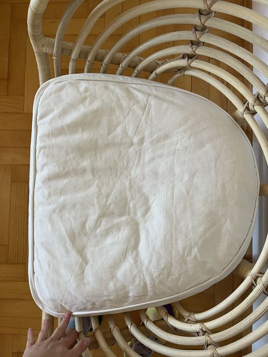 Fotel rattanowy Ikea Buskbo