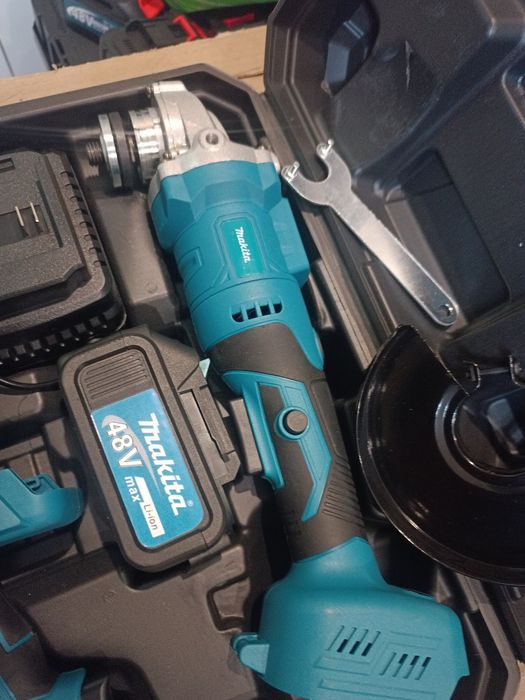 Безщітковий комплект 2 в 1 шуруповерт DTW 488 та болгарка DGA5