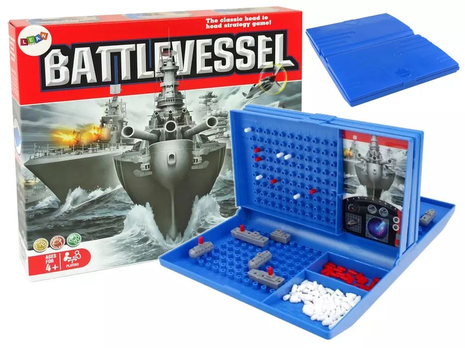 Gra strategiczna w statki - bitwa morska 9441. LEAN Toys