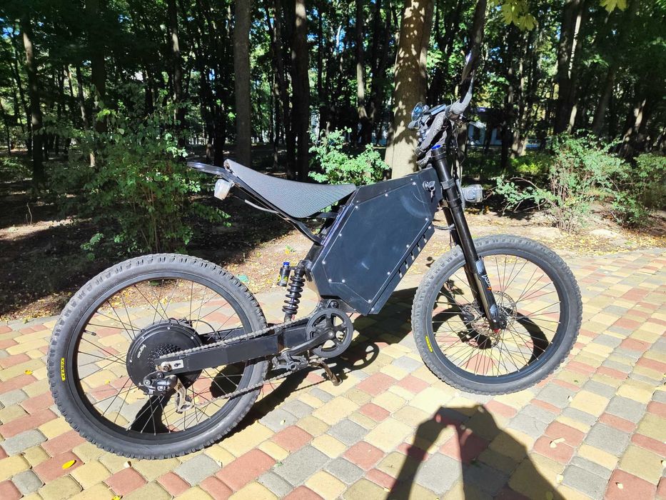 Електромопед Enduro 3000W | 80 км/год | Пробіг 1 рік | Топ-стан