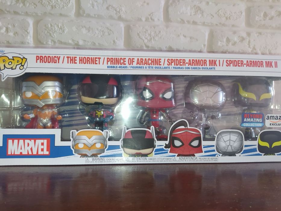 Funko Pop! Marvel Spider-Man Beyond Amazing 5 Pack
