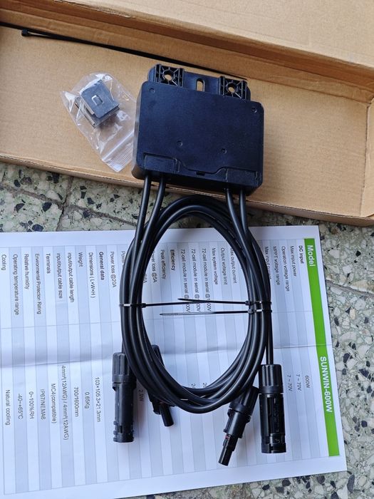 Optymalizator solarny 600W nowy